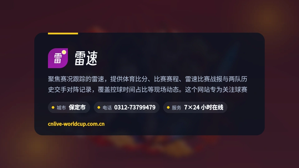 雷速介绍